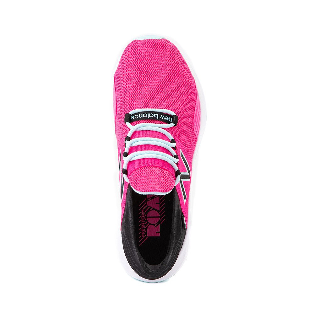 Womens New Balance Fresh Foam Roav Athletic Shoe - Fuchsia / Black ...