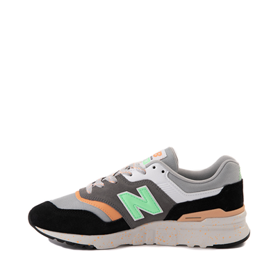 Alternate view of Womens New Balance 997H Athletic Shoe - Black / Gray / Mint