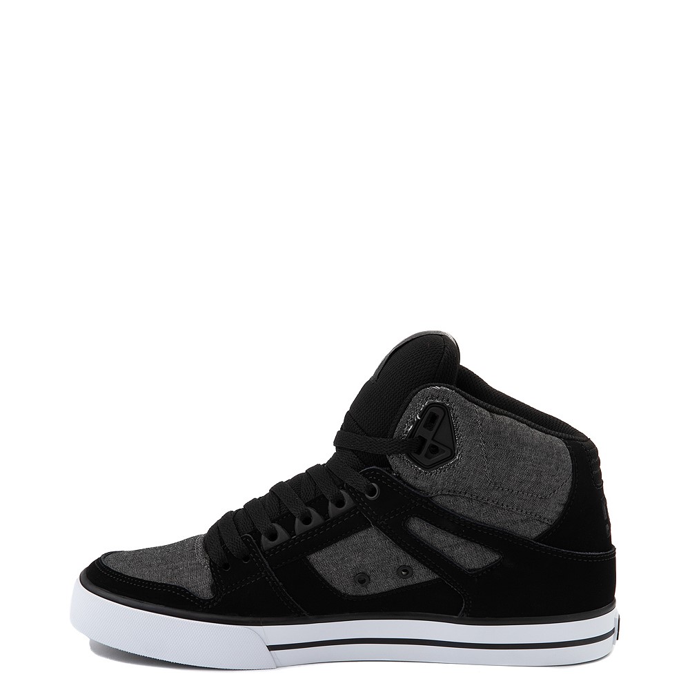 mens dc high top skate shoes