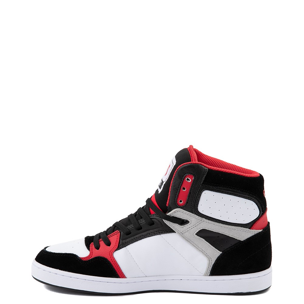 Mens DVS Honcho Skate Shoe - White / Black / Red | Journeys