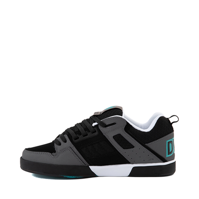 Alternate view of Mens DVS Comanche 2.0+ Skate Shoe - Black / Charcoal / Turquoise