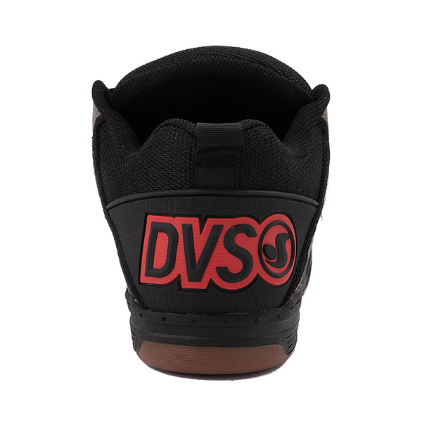 alternate view Mens DVS Comanche Skate Shoe - Black / Olive / OrangeALT4