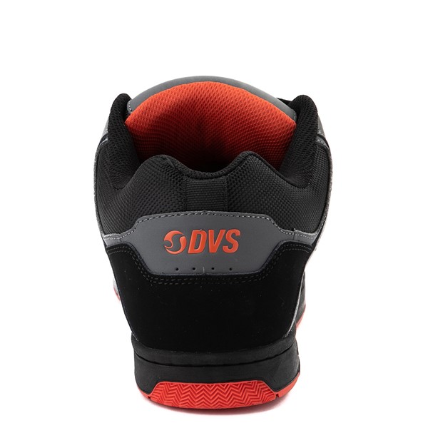 alternate view Mens DVS Enduro 125 Skate Shoe - Black / Charcoal / OrangeALT4