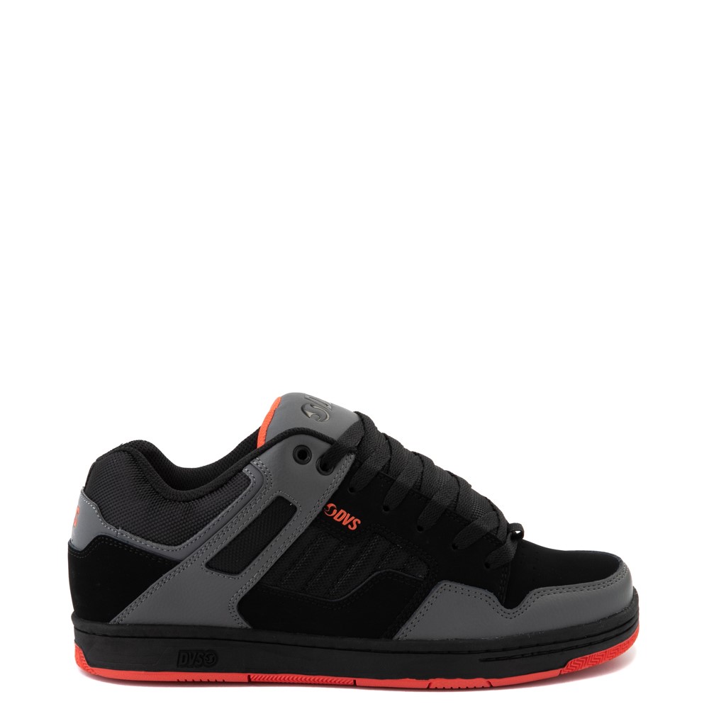 Mens DVS Enduro 125 Skate Shoe - Black / Charcoal / Orange