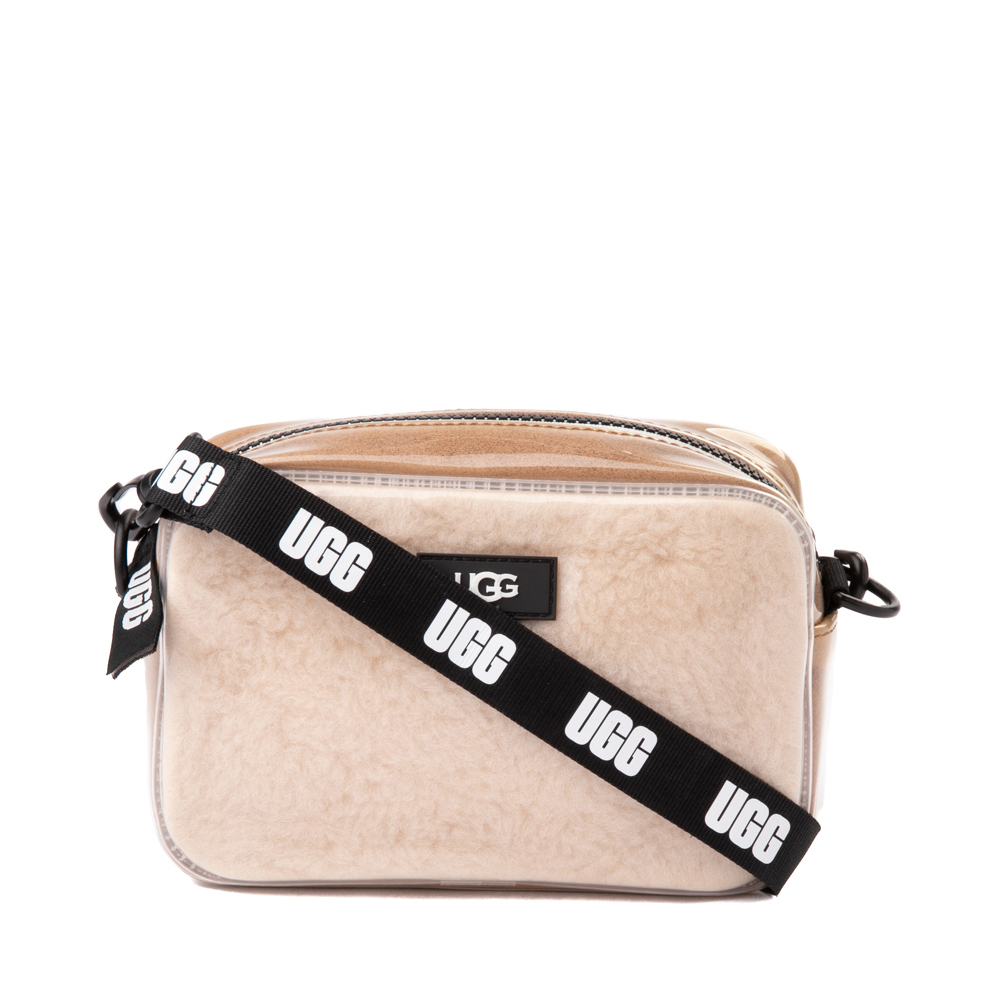 janey ii clear uggplush crossbody bolsa