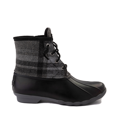 women's saltwater wool plaid duck boot