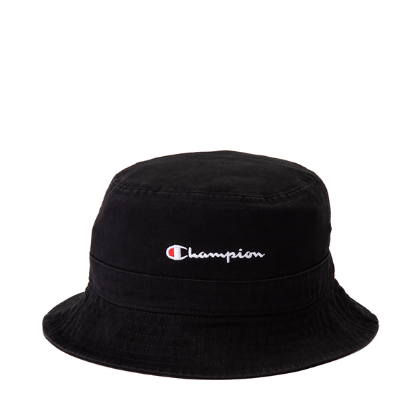 Main view of Champion Script Logo Bucket Hat - Black