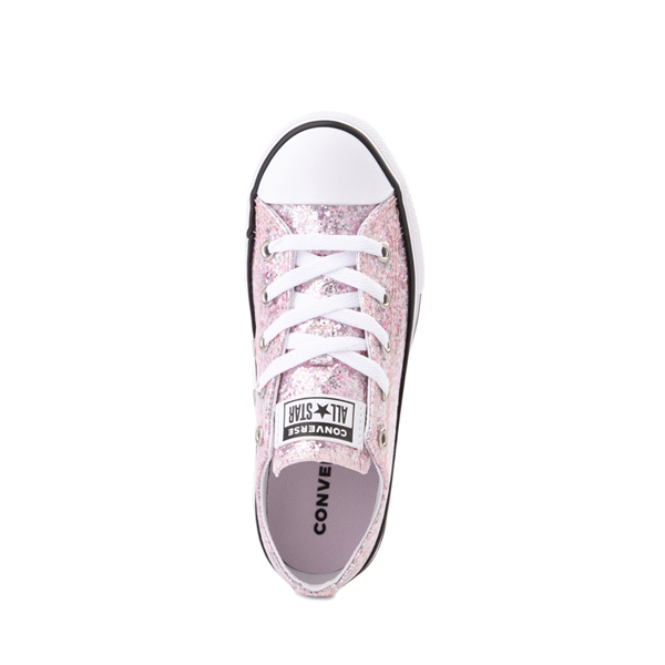 childrens pink glitter converse