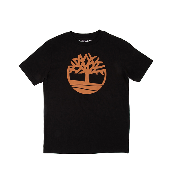 Main view of Timberland Tree Logo Tee - Little Kid / Big Kid - Black
