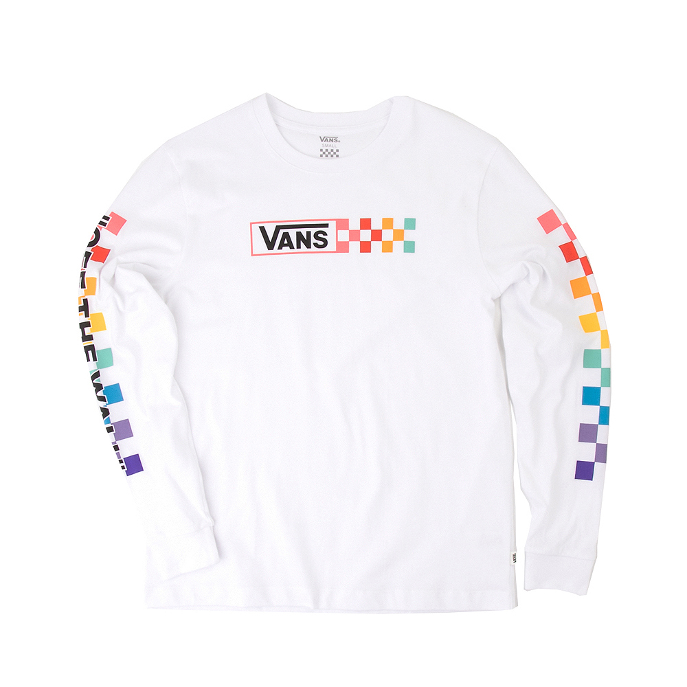 Womens Rainbow Vans Shirt – jugardelaruletalibd