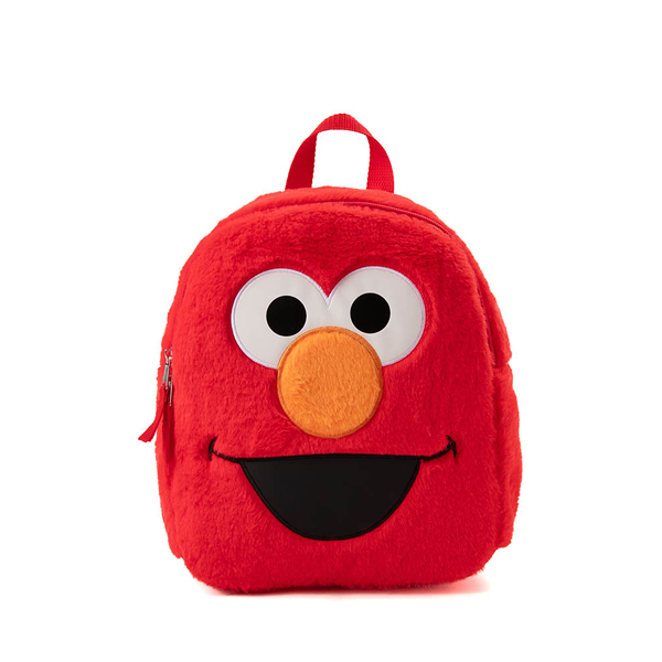 Seasame Street Elmo Plush Backpack - Red