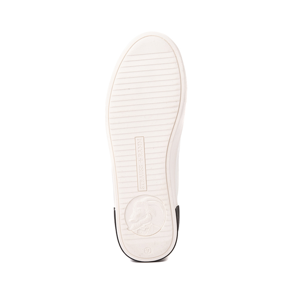 alternate view Mens Strauss and Ramm Slip On Casual Shoe - WhiteALT3