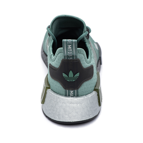 alternate view Mens adidas NMD R1 Athletic Shoe - Tech Emerald / Core Black / Night BrownALT4