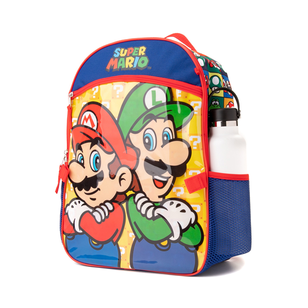 alternate view Super Mario Backpack Set - Blue / MulticolorALT4