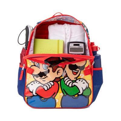 Alternate view of Super Mario Backpack Set - Blue / Multicolor