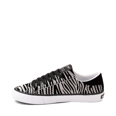Alternate view of Womens Creative Recreation Zeus Lo Sneaker - Zebra