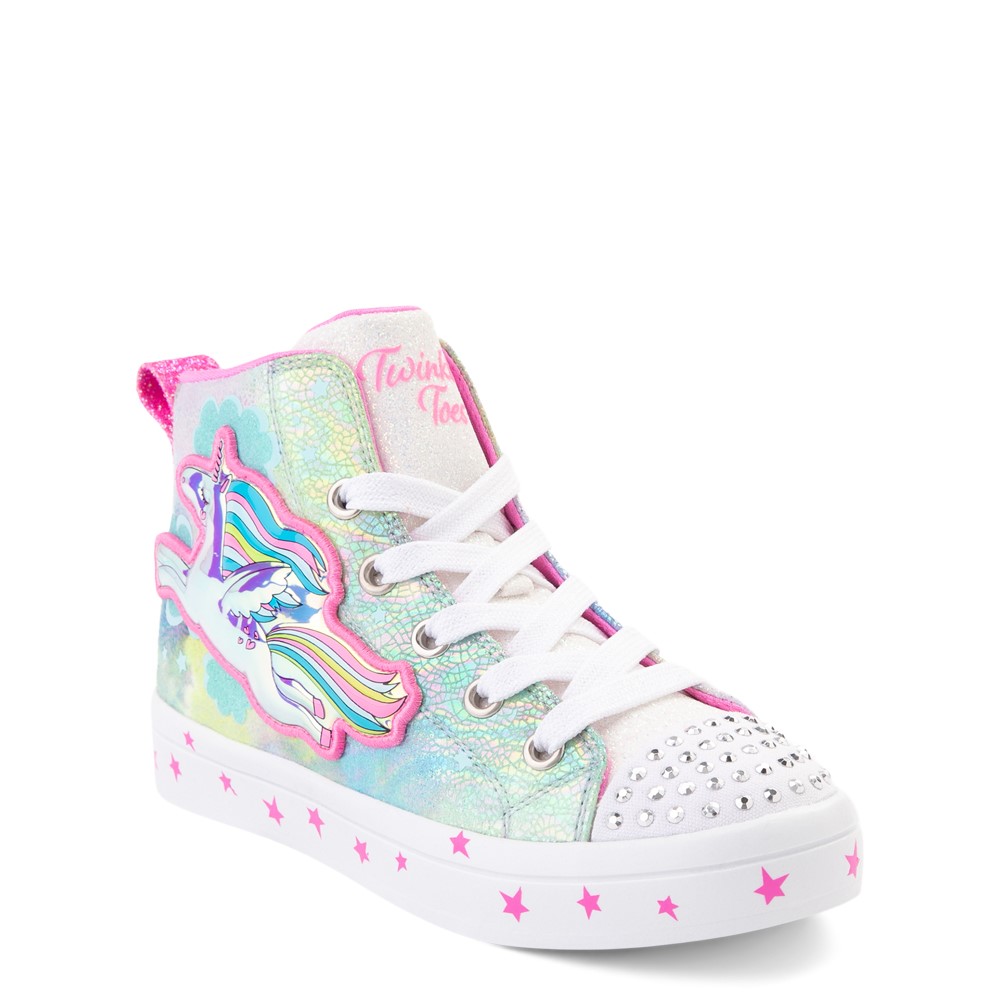 Skechers Twinkle Toes Twi-Lites Unicorn Sneaker - Little Kid - Pink /  Pastel Multicolor | Journeys
