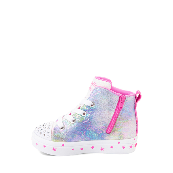 alternate view Skechers Twinkle Toes Twi-Lites Unicorn Sneaker - Toddler - Pink / Pastel MulticolorALT1B