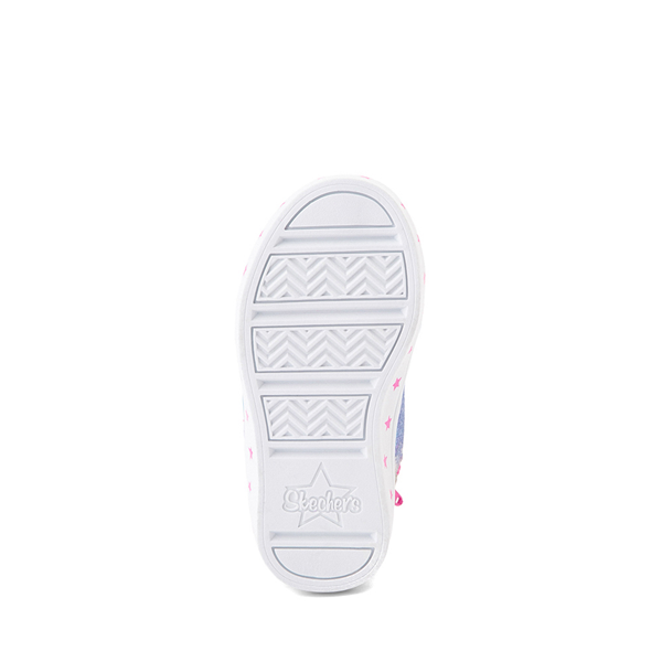 alternate view Skechers Twinkle Toes Twi-Lites Unicorn Sneaker - Toddler - Pink / Pastel MulticolorALT3