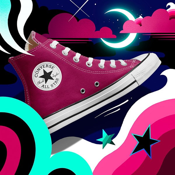 Converse Chuck Taylor All Star Hi Sneaker - Midnight Hibiscus | Journeys