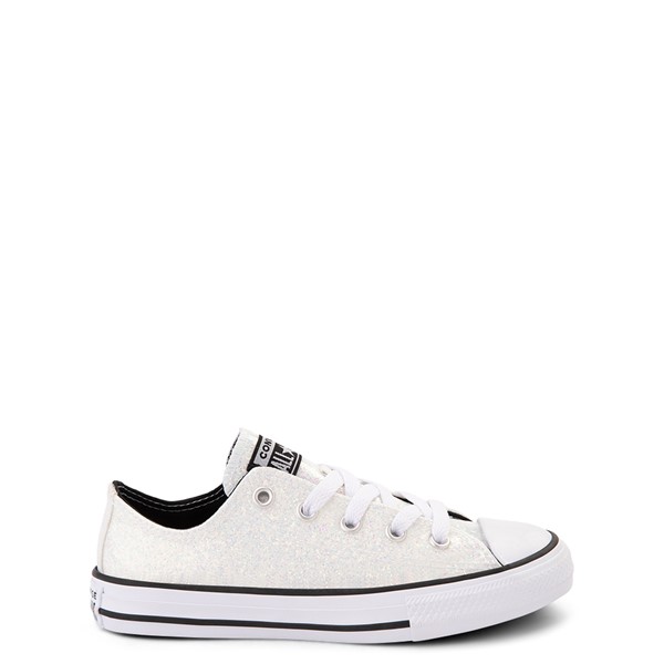 Converse  CHUCK TAYLOR ALL STAR WINTER GLITTER OX  girls's Shoes (Trainers) in White - 672099C