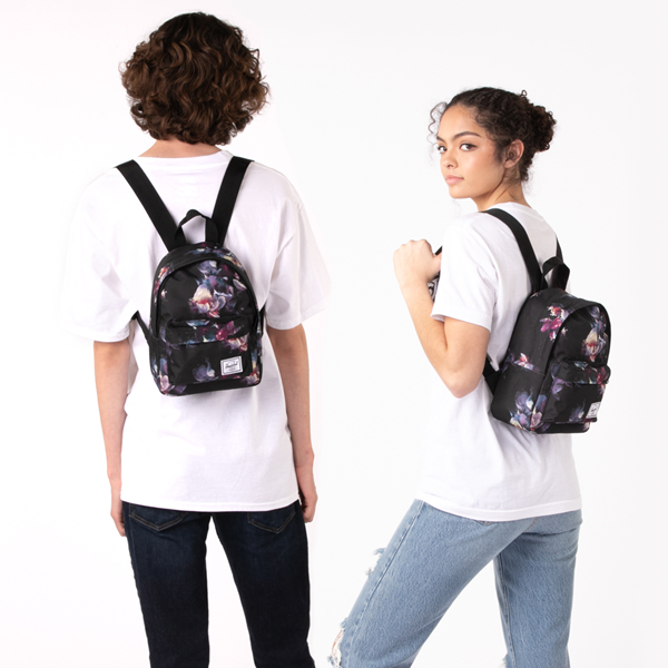 alternate view Herschel Supply Co. Classic Mini Backpack - Goth FloralALT1BADULT