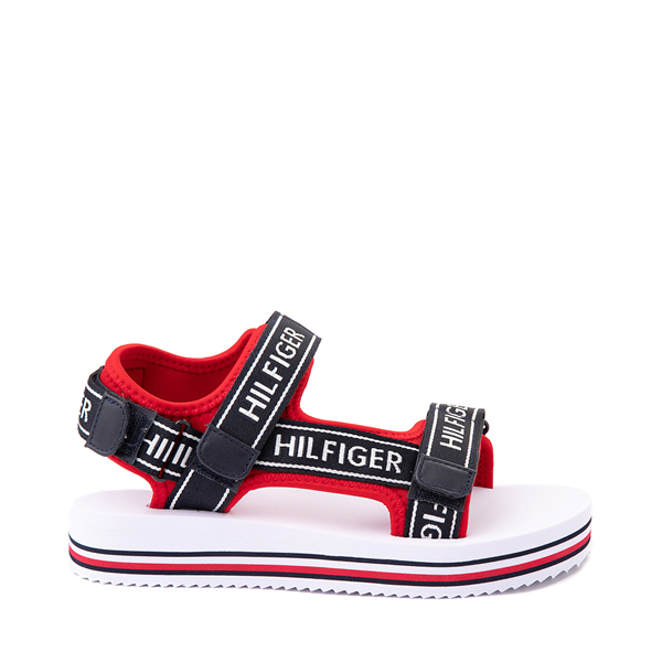 Main view of Womens Tommy Hilfiger Nurii Platform Sandal - Red