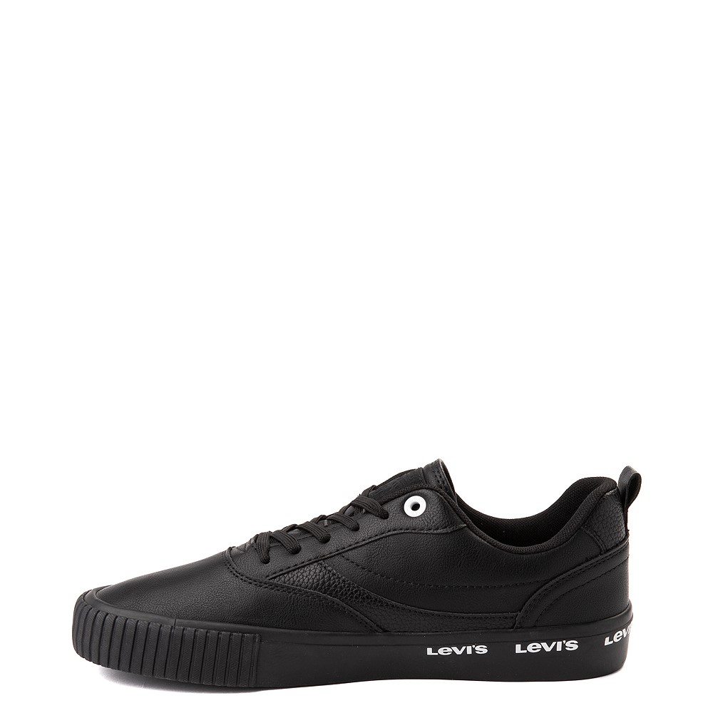 Mens Levi's Lance Casual Shoe - Black Monochrome | Journeys