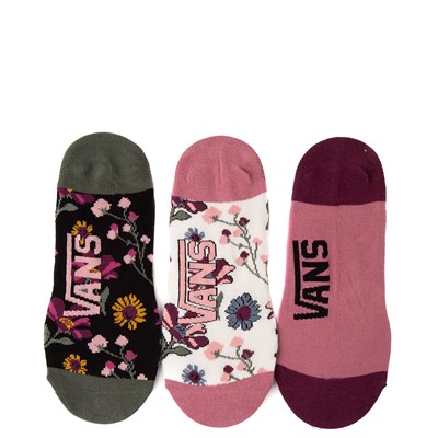 Alternate view of Womens Vans Pressed Floral Canoodle Liners 3 Pack - Multicolor