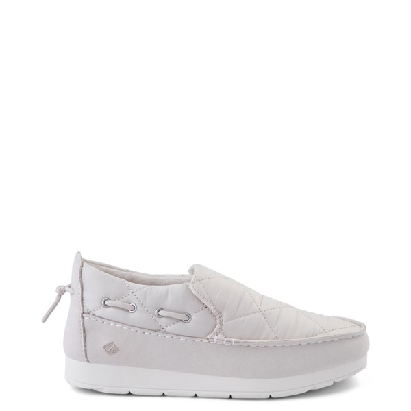 Main view of Womens Sperry Top-Sider Moc-Sider Slip On Casual Shoe - Ivory