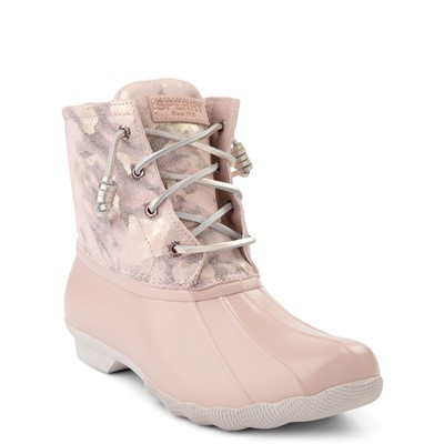 pink duck boots