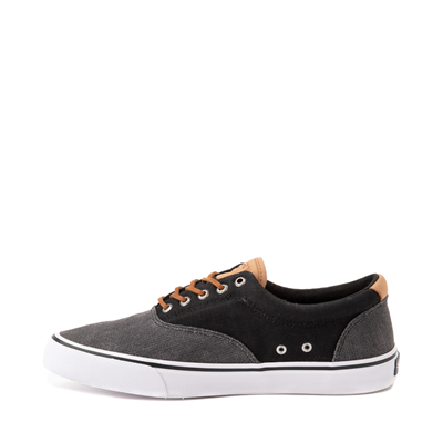 Alternate view of Mens Sperry Top-Sider Striper II Casual Shoe - Black / Gray