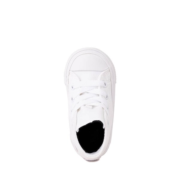 alternate view Converse Chuck Taylor All Star High-Top Sneaker - Baby / Toddler - White MonochromeALT2