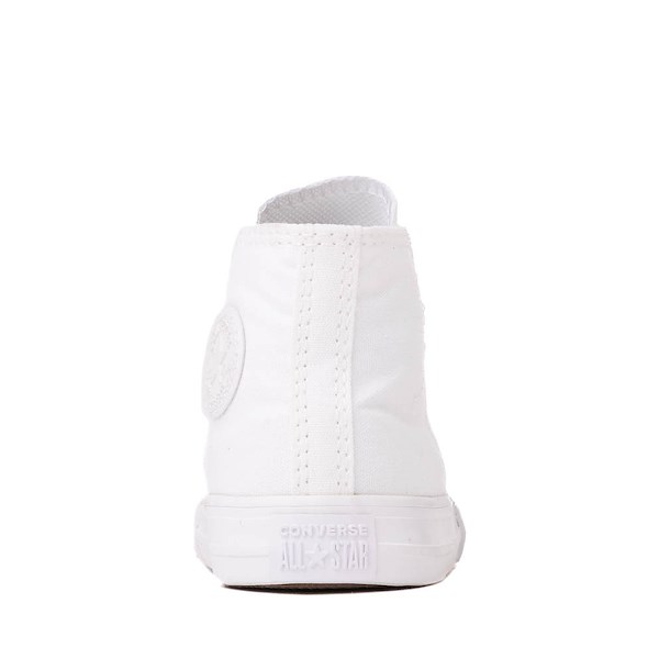 alternate view Converse Chuck Taylor All Star High-Top Sneaker - Baby / Toddler - White MonochromeALT4