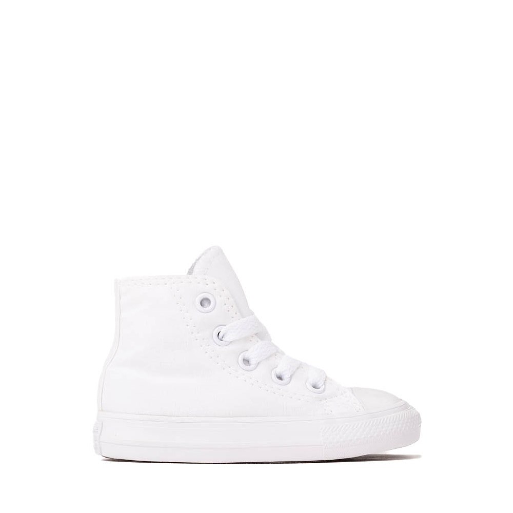 Converse Chuck Taylor All Star High-Top Sneaker - Baby / Toddler - White Monochrome