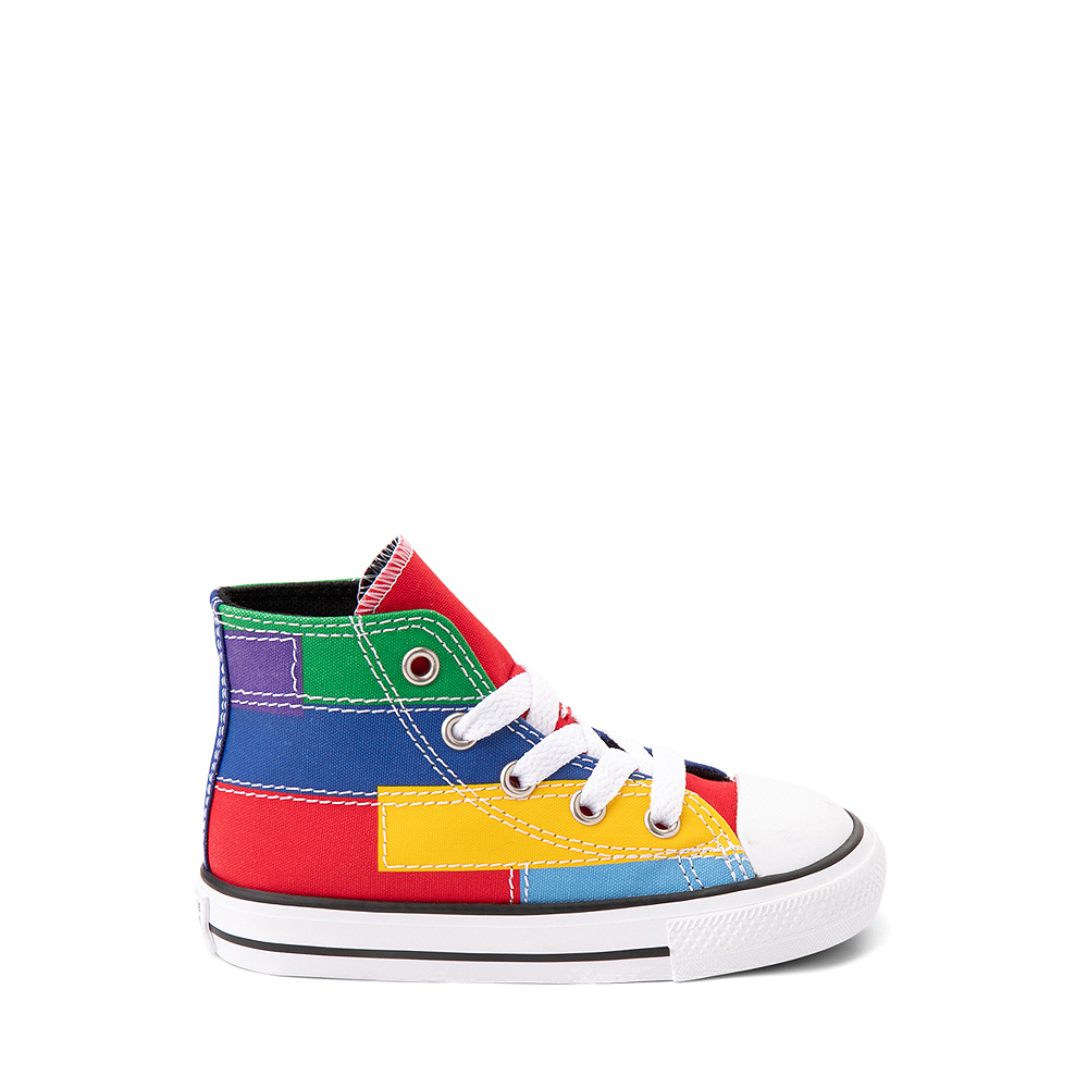Converse Chuck Taylor All Star Hi Sneaker - Baby / Toddler - Patchwork Color-Block