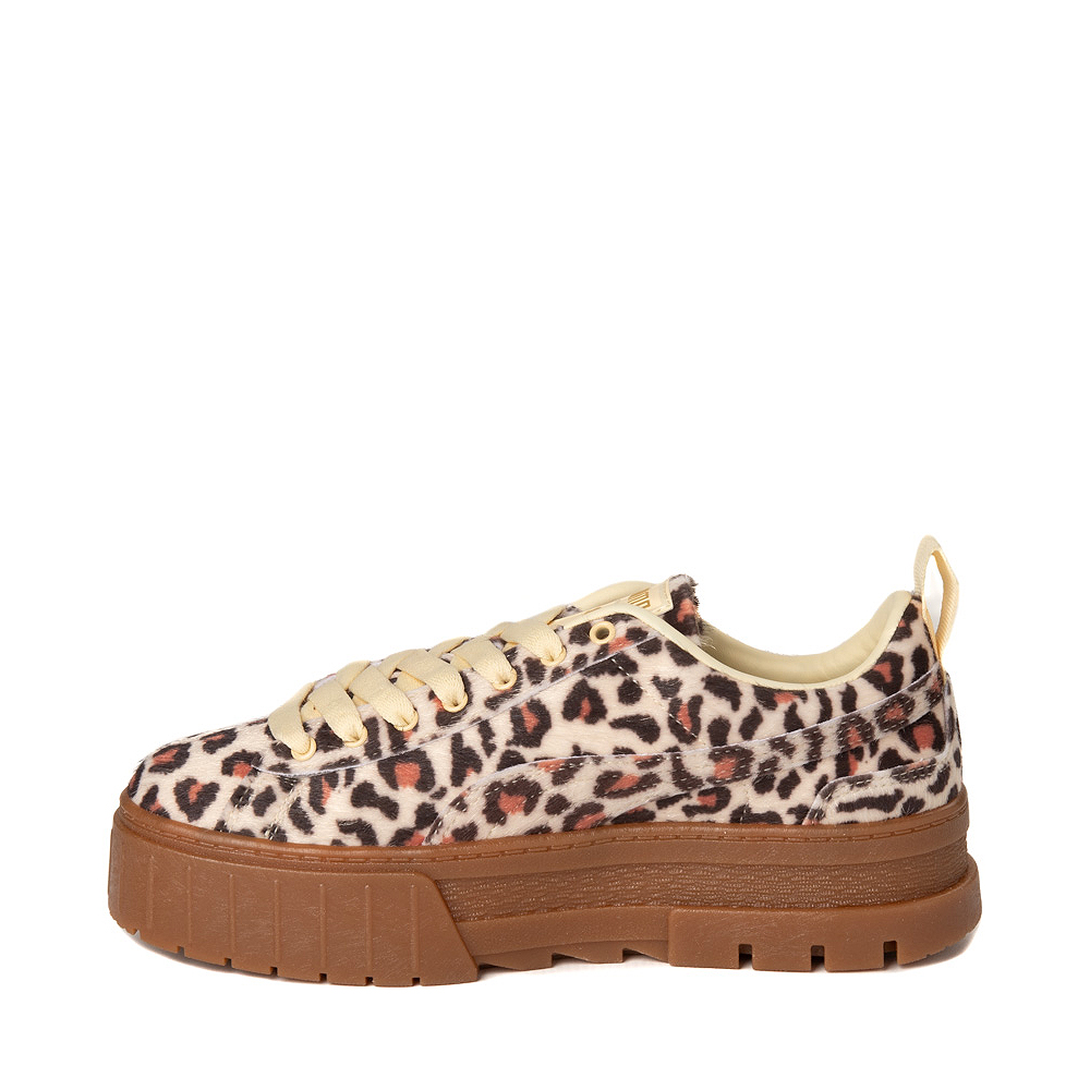 Womens PUMA Mayze Platform Athletic Shoe - Leopard
