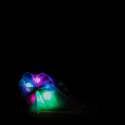 Alternate view of Skechers Twinkle Toes Shuffle Brights Rainbow Dust Sneaker - Little Kid - Multicolor