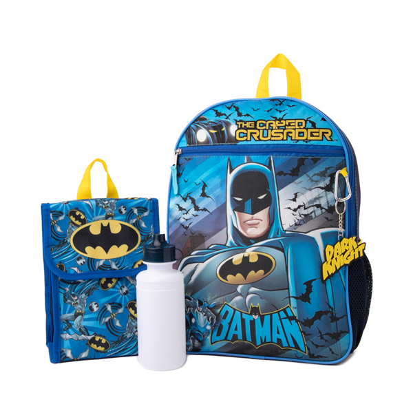 Main view of Batman Backpack Set - Blue