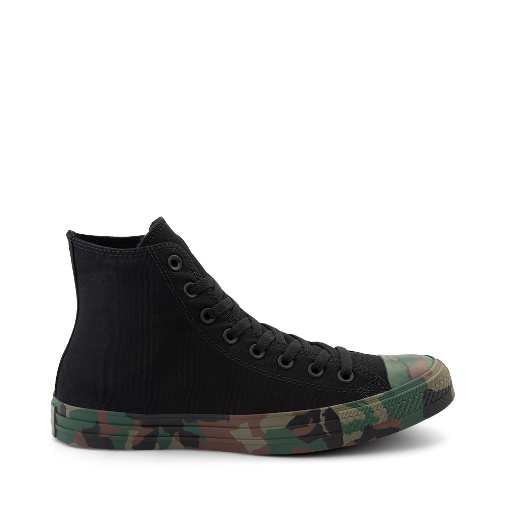 converse camo sneakers