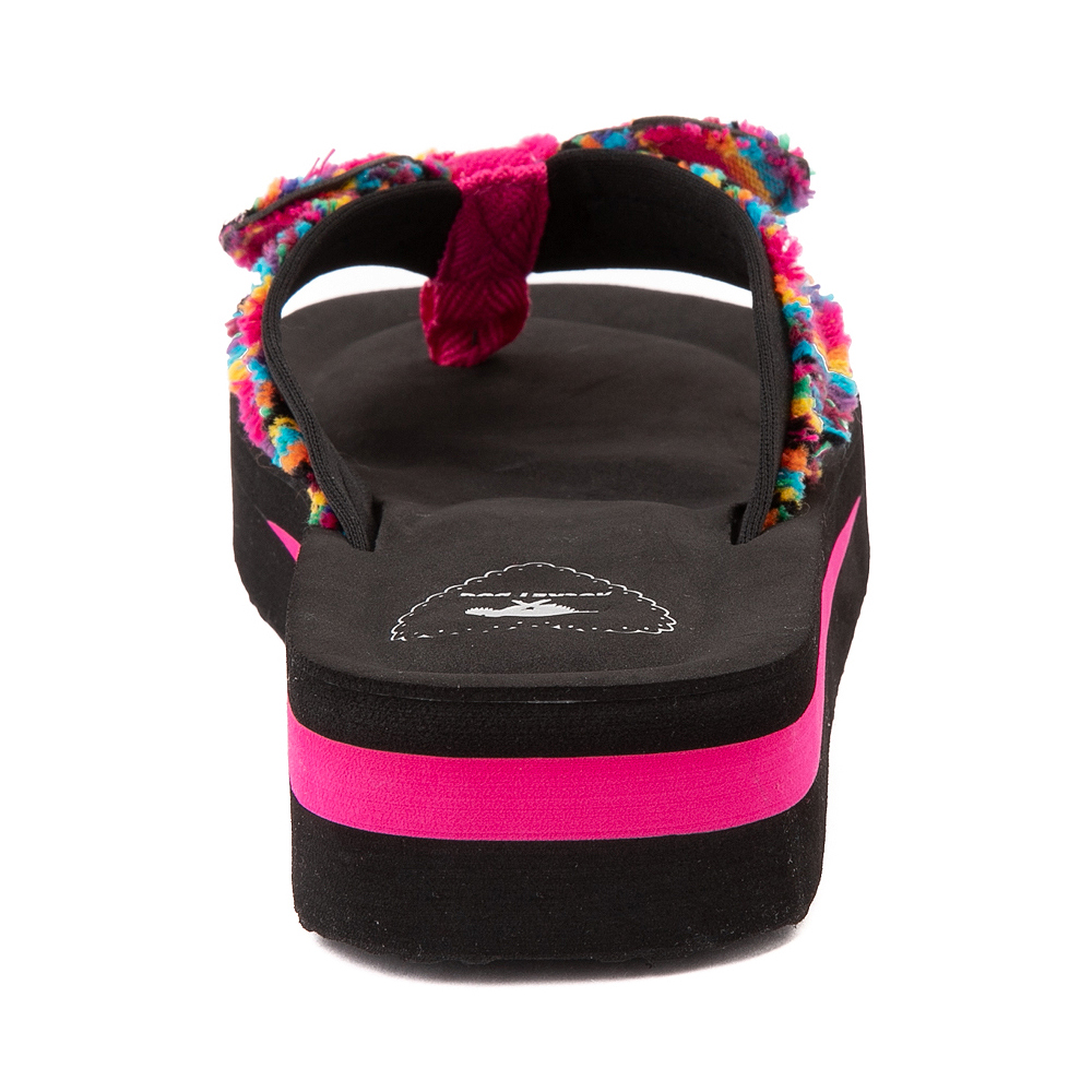 Womens Rocket Dog Warley Platform Sandal Pink / Multicolor Journeys