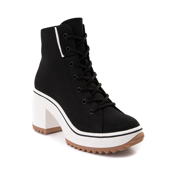 alternate view Womens MIA Brittnee Platform Sneaker Boot - BlackALT5