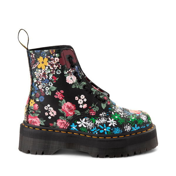 Main view of Womens Dr. Martens Sinclair Boot - Black / Floral Mashup