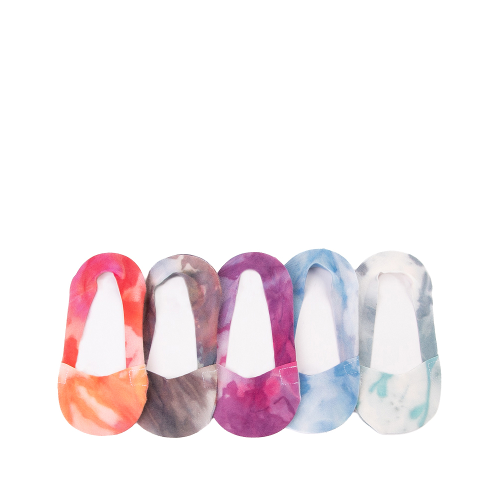 Tie Dye Cap Toe Liners 5 Pack - Baby - Multicolor