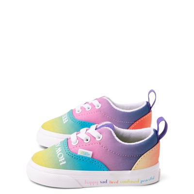 Alternate view of Vans Cultivate Care Era Skate Shoe - Baby / Toddler - Rainbow