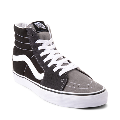 avond Gezamenlijke selectie Ga naar het circuit Vans Sk8-Hi Mix And Match Skate Shoe - Black / Gray / White | Journeys