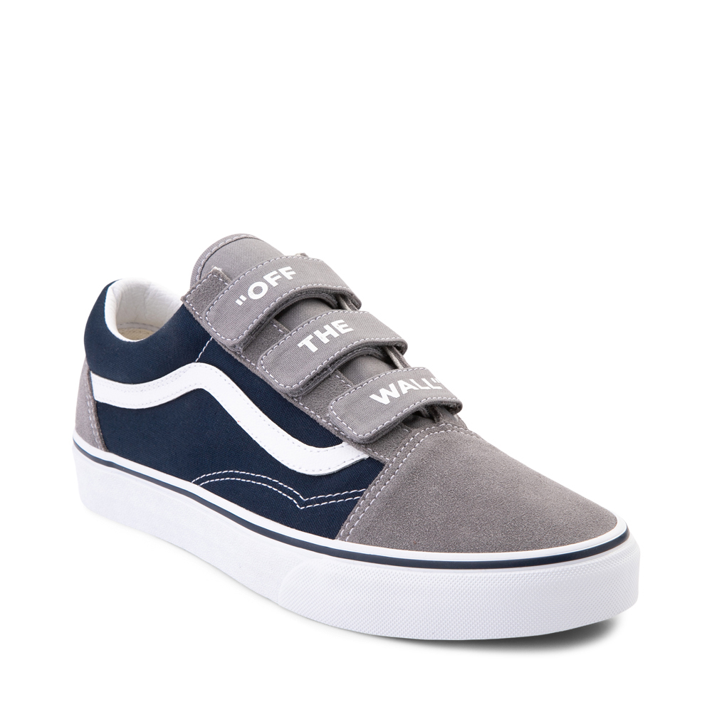 vans old skool grey and blue