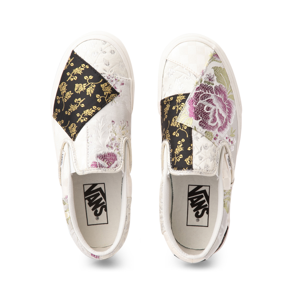 Vans Slip On Brocade Skate Shoe Patchwork / Floral | Journeys