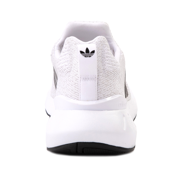 alternate view Mens adidas Swift Run 22 Athletic Shoe - White / Core Black / GrayALT4