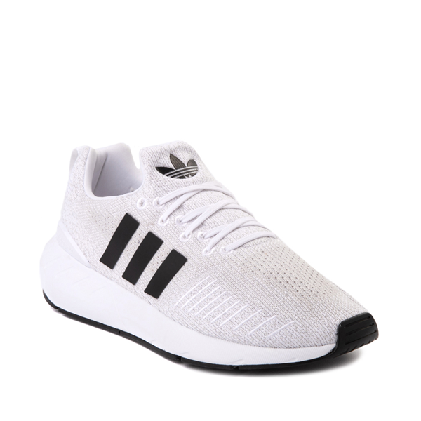 alternate view Mens adidas Swift Run 22 Athletic Shoe - White / Core Black / GrayALT5